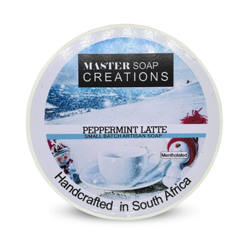 Master Soap Creations Sapone da barba Peppermint Latte 170g