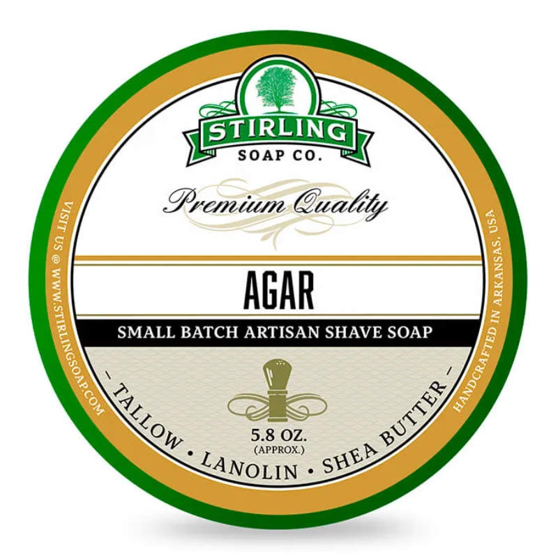 stirling_soap_company_sapone_da_barba_agar_170_ml
