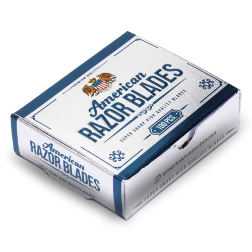 American Razor Blades 100 mezze lamette da barba