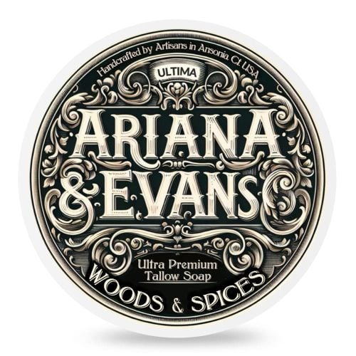 Ariana & Evans sapone da barba Wood & Spice 118ml