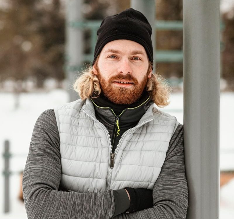 barba secca in inverno